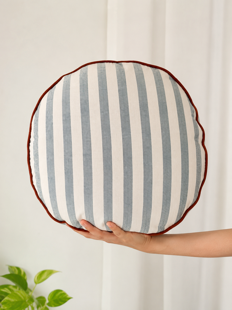 Almohadon Stripe Azul